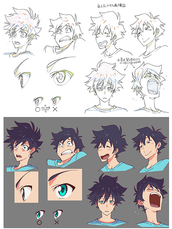 日式動漫人設線稿 從三視圖到動態(tài)表達的完整指南